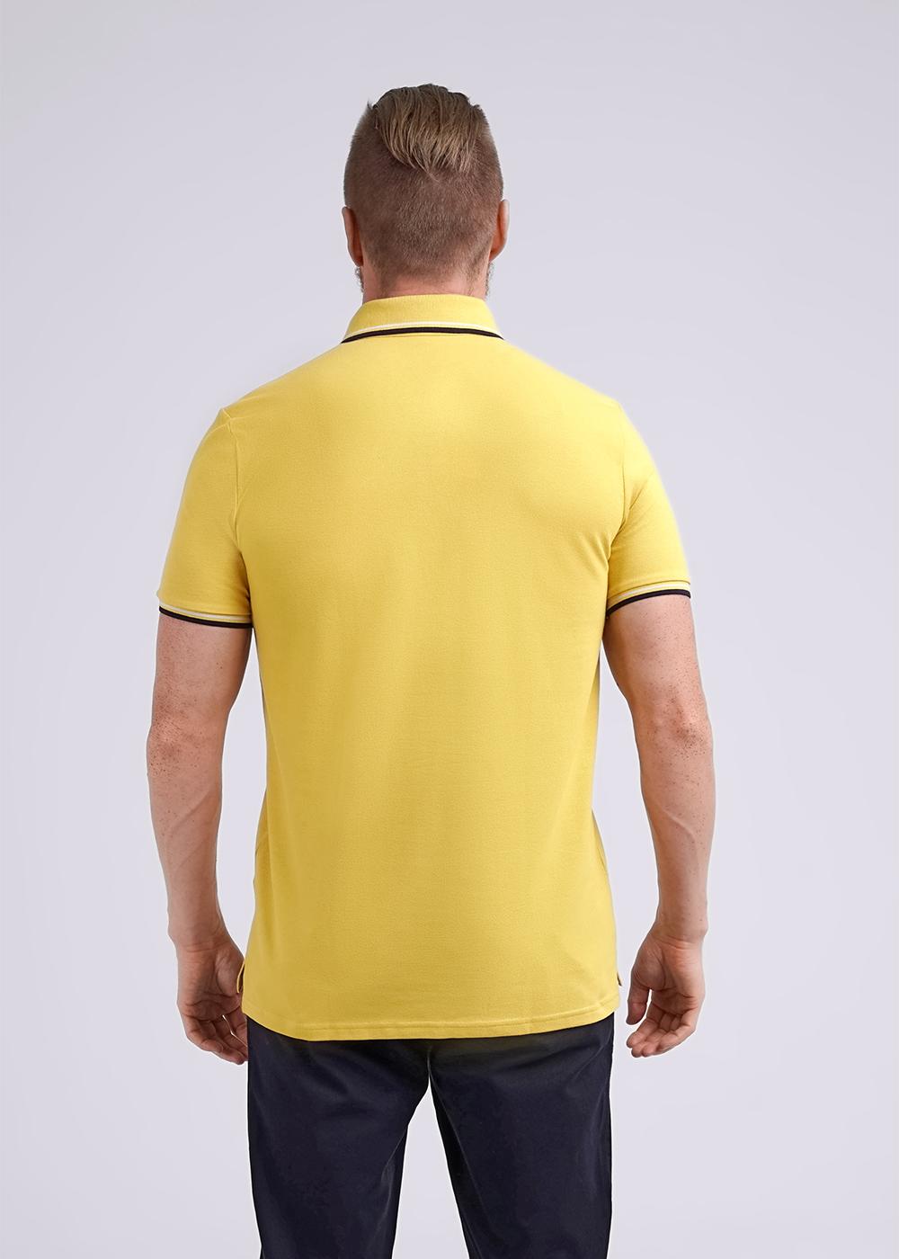 CLE 600432з Поло мужское 600432з горчичный
