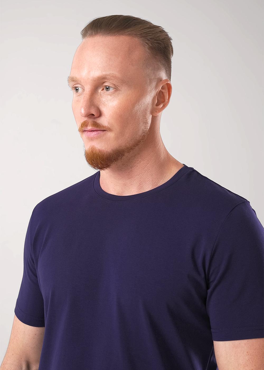 CLE 600309г_п Футболка мужская 600309г_п т.синий