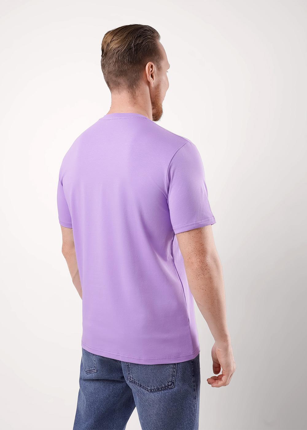 CLE 600309г Футболка мужская 600309г св.фиолетовый