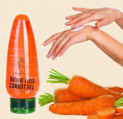 Крем для рук МОРКОВЬ Wokali Natural Fresh Carrot, 100 гр.