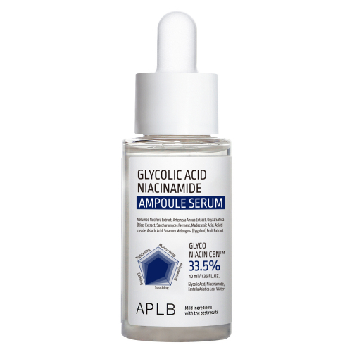 Cыворотка с гликолевой кислотой и ниацинамидом GLYCOLIC ACID NIACINAMIDE AMPOULE SERUM (40 мл)