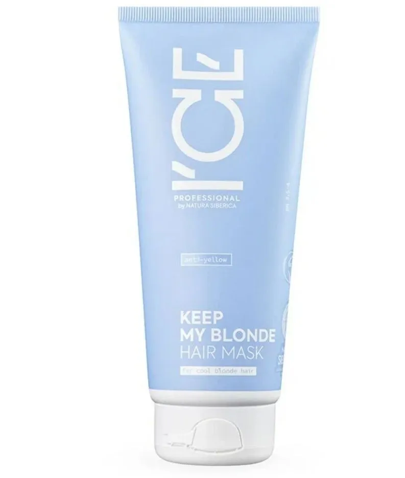NS / E / I`CE Professional / KEEP MY BLONDE / Тонирующая маска для светлых волос, 750 мл