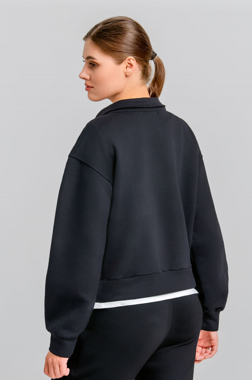 Арт. 15119 Свитшот женский с горлом 42-50 (5 шт)