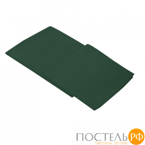 Простыня на резинке PERCALE 100 % хлопок, перкаль dark green (зелёный) 180x200+30 CASUAL AVENUE / Lappartement