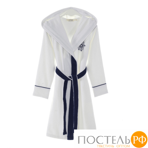 1013G10024101M Халат женский Soft cotton MARINE LADY белый M