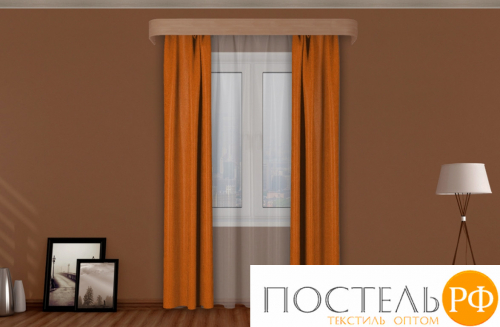 Шторы Eleganta, Портьерная ткань trc382645, 150х270-2 шт