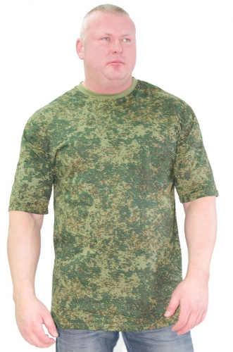 Футболка КМФ, 5xl, КМФ (цифра зеленая)