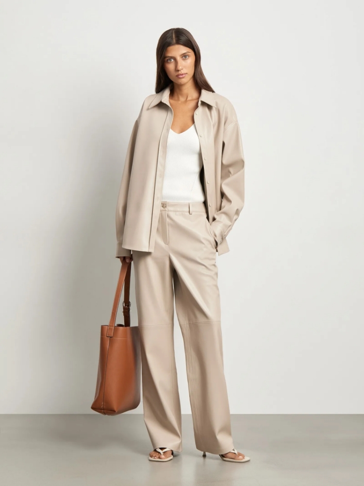 Рубашка из 100% рами ,
65% полиуретан, 35% полиэстер ,