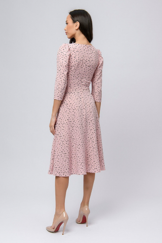 Платье 1001 DRESS #831759Пыльная роза (принт)