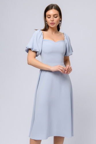 Платье 1001 DRESS #851084Серо-голубой