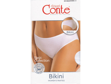 Трусы женские Conte Bikini классика хлопок в коробке LB5001