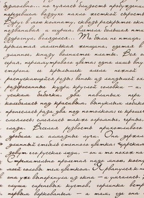 Пленка упаковочная прозрачная с рисунком для цветов и подарков в рулоне 70 см Муза графит 622503