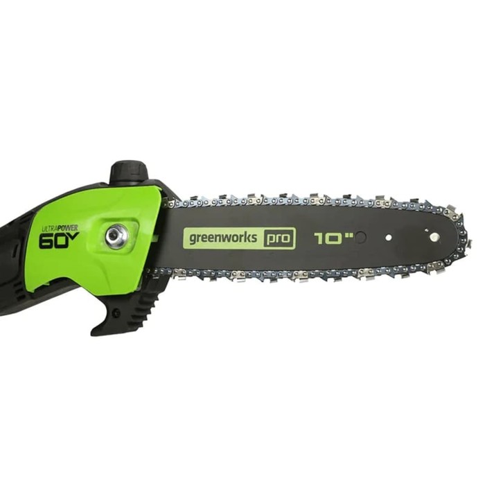 Высоторез аккумуляторный Greenworks Gd=60PST25, без АКБ/ЗУ, 60 В, Li-Ion, шина 25 см