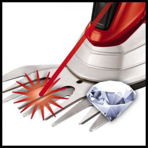 Ножницы-кусторез Einhell GE-CG 12 Li, 12 В, сменные насадки, телескопическая рукоятка
