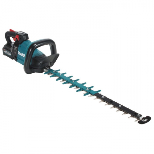 Кусторез аккумуляторный Makita UH004GRF, 40 В, 4 Ач, лезвие 60 см, 2000-5000 рез/мин