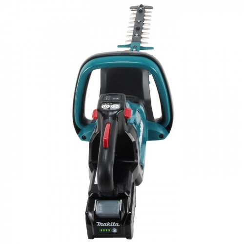 Кусторез аккумуляторный Makita UH004GRF, 40 В, 4 Ач, лезвие 60 см, 2000-5000 рез/мин