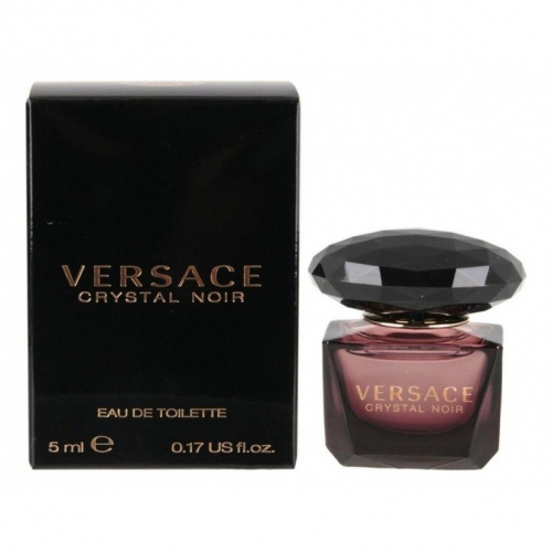 VERSACE CRYSTAL NOIR edt (w) 5ml mini