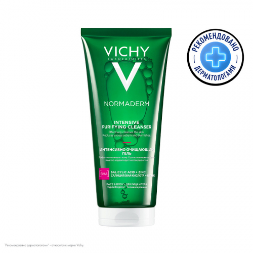 VICHY Интенсивно очищающий гель для проблемной кожи Phytosolution, 200 мл