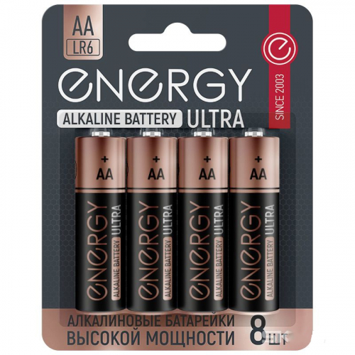 Батарейка Energy Ultra LR6 АА (8шт)