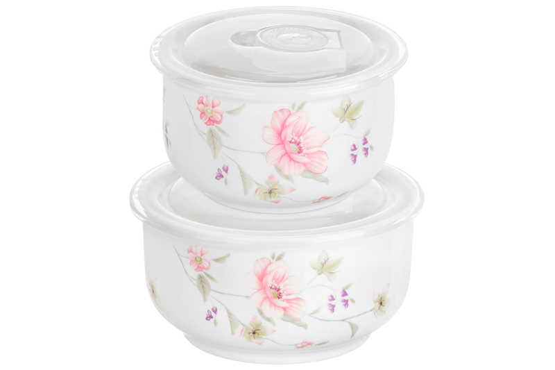 Набор 2 салатников 12,5*12,5*7 см 540 мл + 9,5*9,5*6,5 см 240 мл