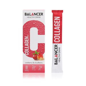 Напиток Balancer Collagen со вкусом «Клюква - морошка», 10 стиков