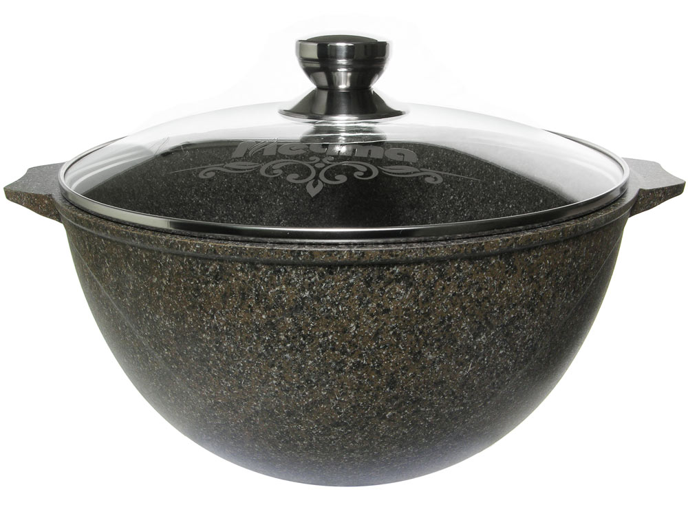 Казан 7л для плова Premium mokko