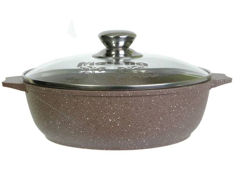 Жаровня 4л Гранит brown