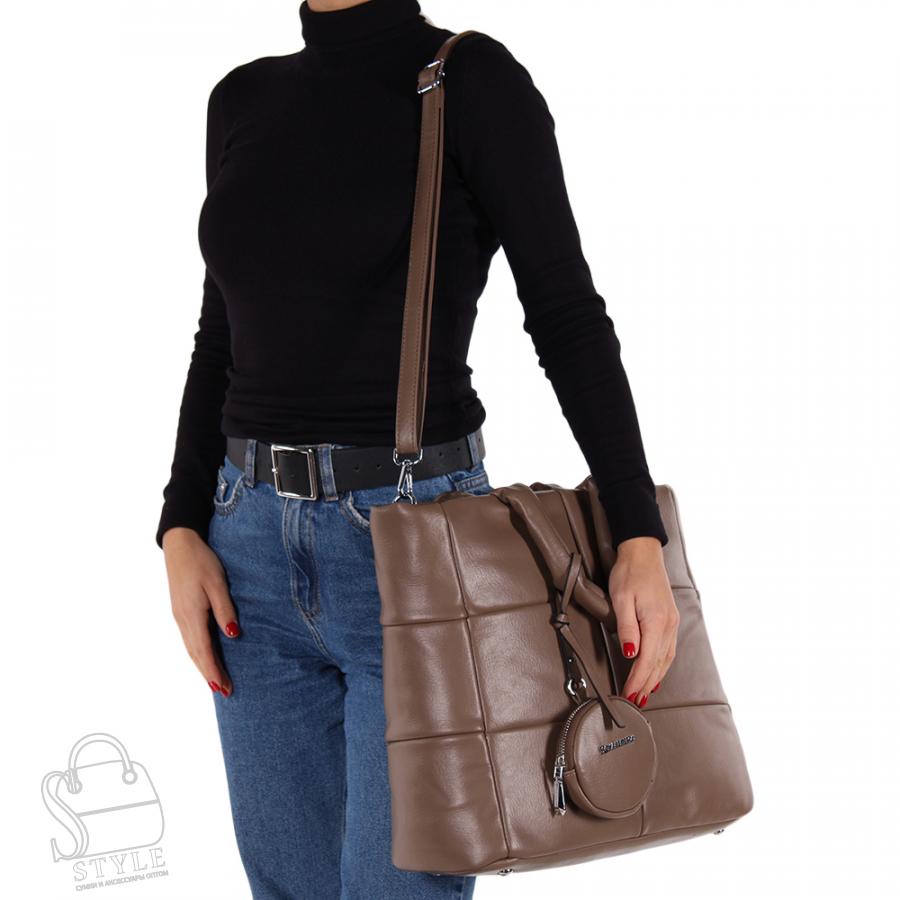 Сумка женская 2822-44 brown Polina&Eiterou/50