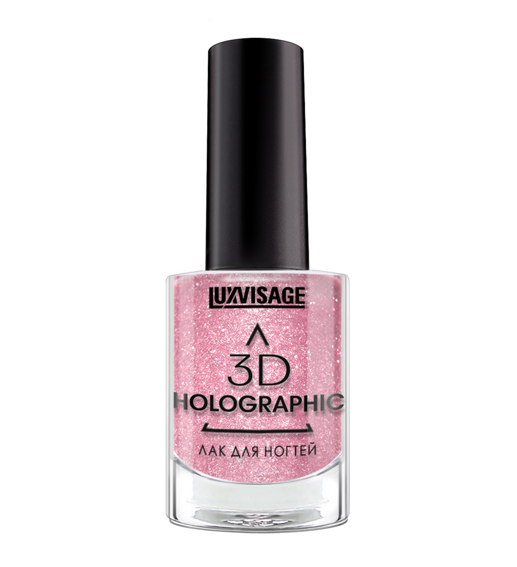 LUX visage 3D holographic Лак для ногтей тон 716 сияющий алмаз