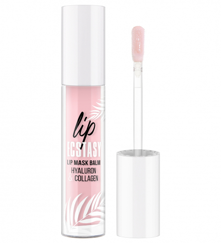 LUX visage LIP ECSTASY Маска-бальзам для губ hyaluron & collagen 601 Rose