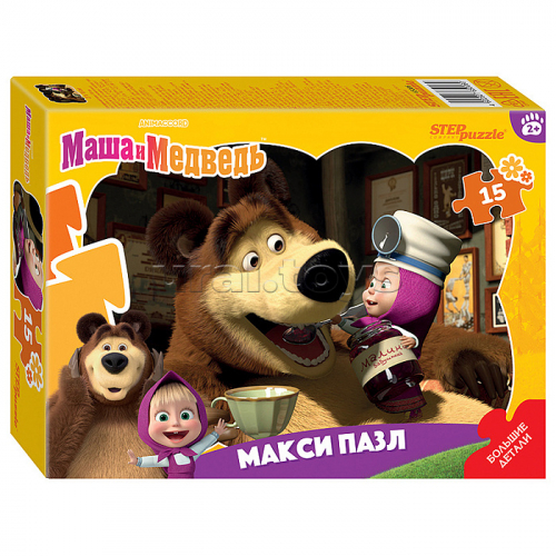 Контурный Макси-пазл15 эл. 