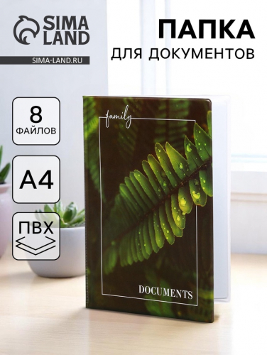 Папка для семейных документов Docs, 8 файлов А4
