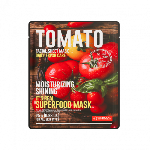 45 50 Dermal Superfood Маска для лица  с томатом