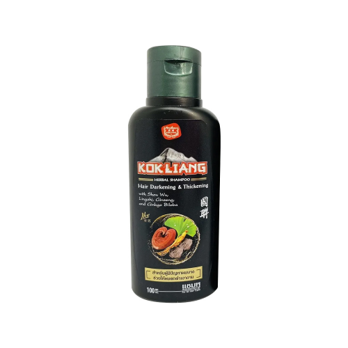 [KOKLIANG] Шампунь для темных волос Kokliang herbal Shampoo Hair Darkening & Thickening, 100 мл