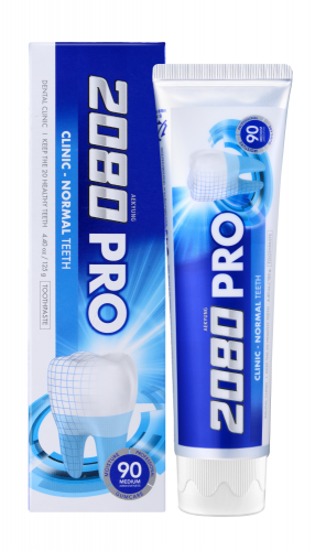 [DENTAL CLINIC 2080] Зубная паста ПРОФЕССИОНАЛЬНАЯ ЗАЩИТА Pro Clinic Toothpaste, 125 гр