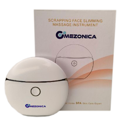[MEZONICA] Аппарат для лица и тела с нагревом и светотерапией МИКРОТОКИ Vibration Gua Sha Pad With Heat + LED Therapy, 1 шт