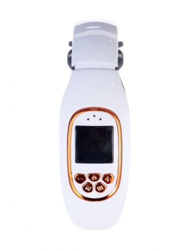 Массажёр для шеи Luazon LEM-50, 4 Вт, 4 режима, USB (в комплекте), АКБ, белый