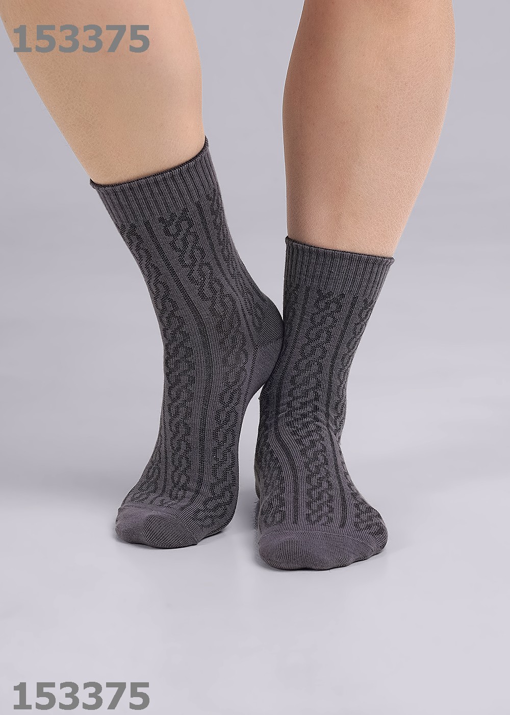 (СТАРАЯ ЦЕНА 77) CLE Носки жен.Д2402 fashion база хл+эл