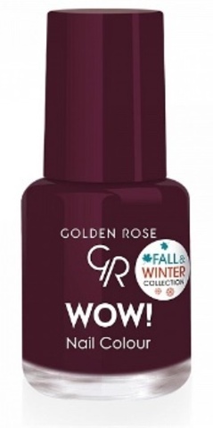 Golden Rose Лак WOW! Nail Color тон 318 6мл FALL&WINTER COLLECTION