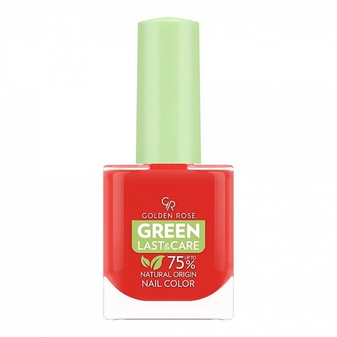 Golden Rose Лак для ногтей GREEN LAST&CARE тон 124 10,2мл