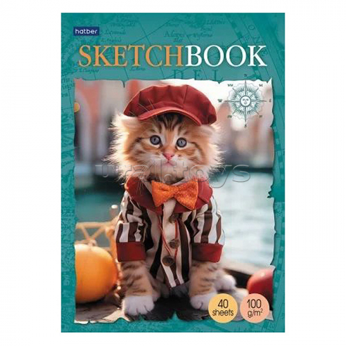 Блокнот SketchBook 40л А5ф 