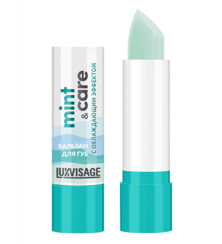 Lux visage\Бальзам для губ mint & care с охлаждающим эффектом