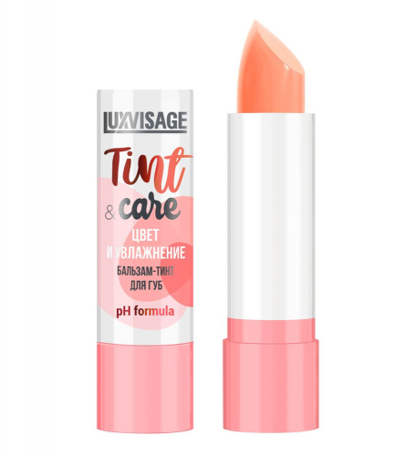 Lux visage\Бальзам-тинт для губ  Tint & care pH formula тон 02 peach 3,9гр