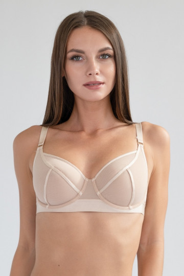 1570р 1882р Бюстгальтер Rose&petal Lingerie 35075 Золотистый Загар
