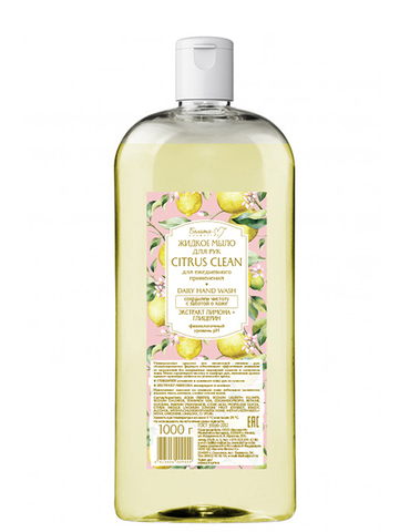 Белита М CITRUS CLEAN Жидкое мыло для рук 1000г