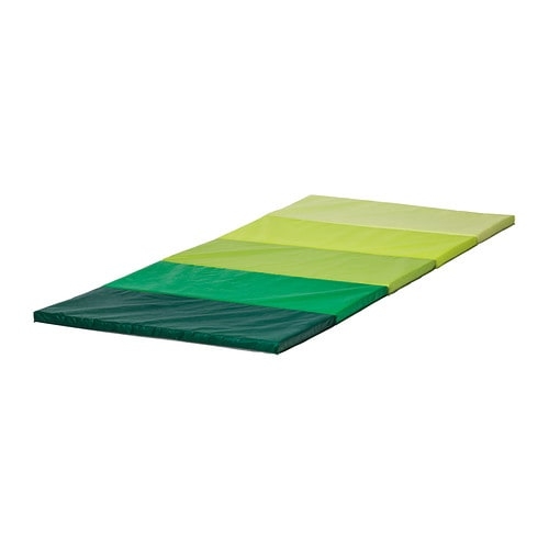ПЛУФСИГ, Складной гимнастический коврик, зеленый
