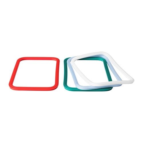 ИКЕА/365+, Уплотнительная прокладка, прямоугольн формы, разные цвета разные цвета
