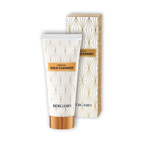 Очищающая пенка для лица с золотом BERGAMO PRESTIGE GOLD CLEANSER  120 ml