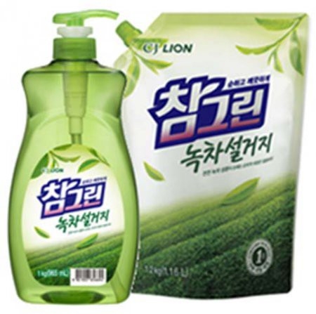 CJ LION Средство для мытья посуды--Зеленый чай