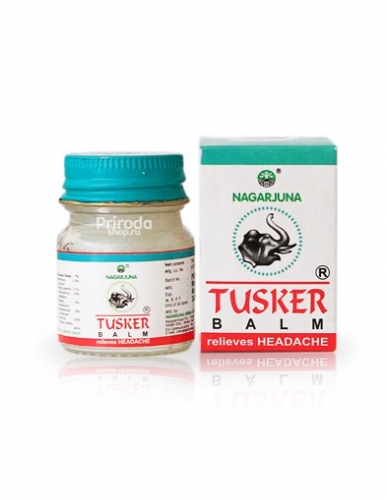Бальзам аюрведический противопростудный Tusker balm, натуральный, 10 г